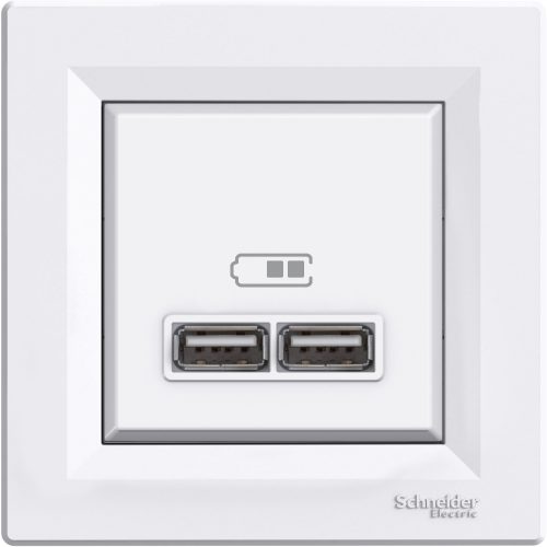 EPH2700221 - Asfora Beyaz İkili Usb Prizi