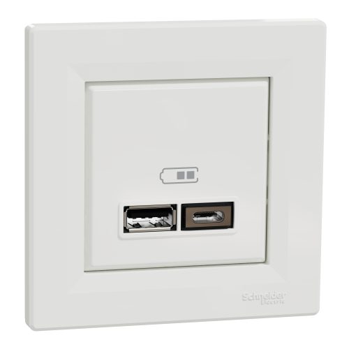EPH2700321 - Asfora Usb Prizi Type A+C 2.4A Beyaz