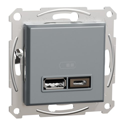 EPH2700362 - Asfora Usb Prizi 2,4A A+C,Çelik