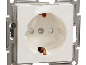 EPH2970223 - Asfora Krem Çocuk Korumalı Top. Priz Çerçevesiz