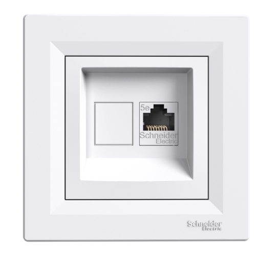 EPH4370521 - Asfora Beyaz 1*Rj45 Konektörsüz