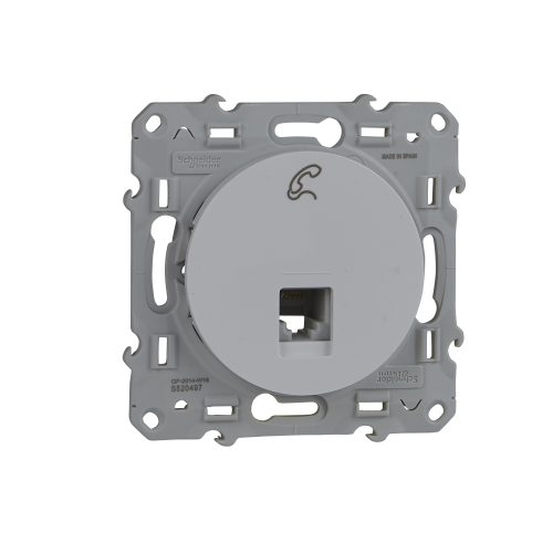 520497 - Odace Telefon Prizi Rj12 Cat3 Beyaz