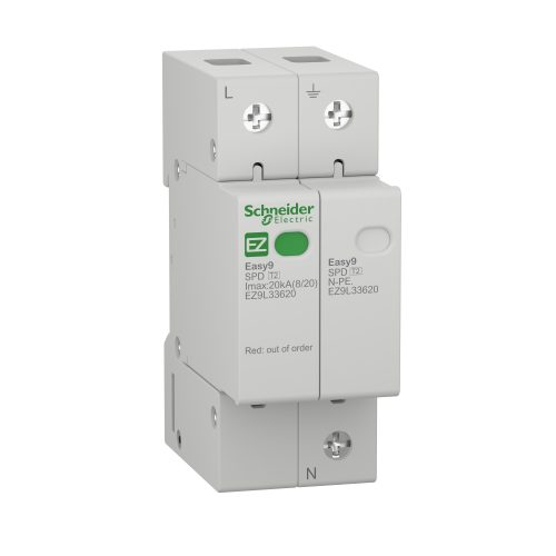 EZ9L33620 - Monofaze Parafudur 1P+N 20Ka