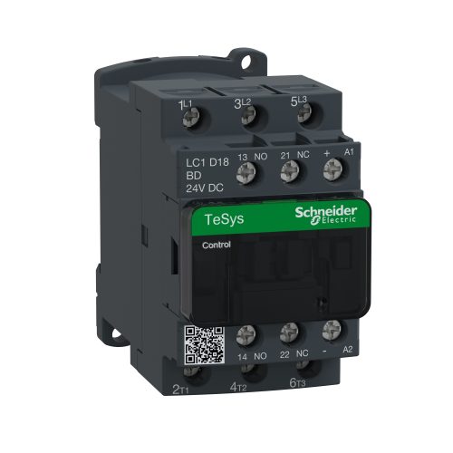 LC1D18BD - Tesys D Kontaktör 3X18A 24Vdc