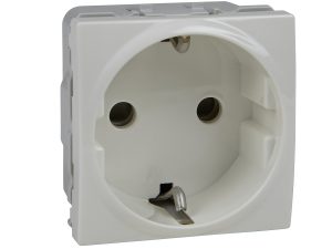 MGU303725 - Unica Topraklı Çoc Kor Priz 2M Fildişi