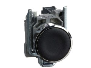 XB4BA21 - Metal Seri 22Mm Yaylı Buton 1Na Siyah