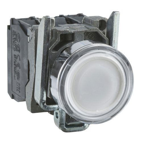 XB4BW31B5 - Işıklı Buton,Beyaz 24Vac/Dc