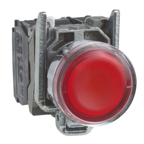 XB4BW34B5 - Işıklı Buton,Kırmızı, 24Vac/Dc