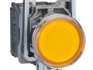 XB4BW35B5 - Işıklı Buton,Turuncu 24Vac/Dc
