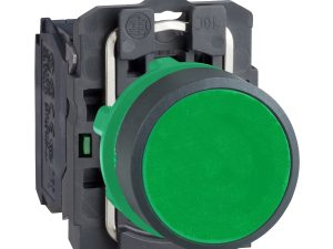 XB5AA31 - Plastik Seri 22Mm22Mm Yaylı Buton 1Na Yeşil